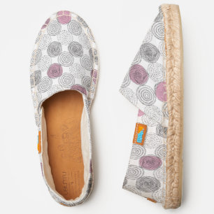 Afridrille Espadrilles Seamless Swirls Pattern