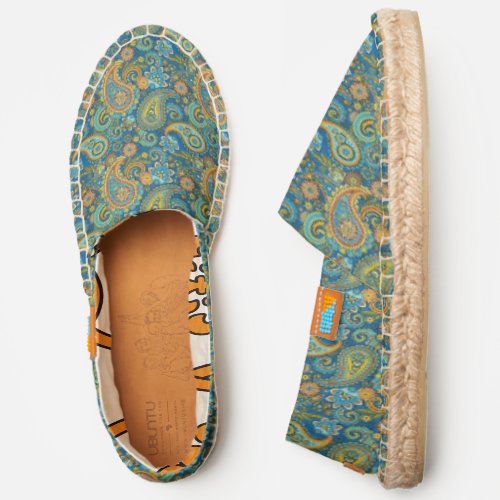 Afridrilles Espadrilles _ French Paisley Print