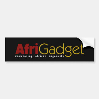 AfriGadget Bumper Sticker