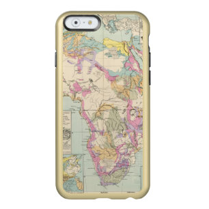 Afrika - Atlas Map of Africa Incipio Feather Shine iPhone 6 Case