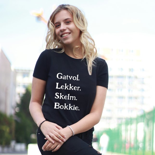 Afrikaans Attitude Tee (Creator Uploaded)