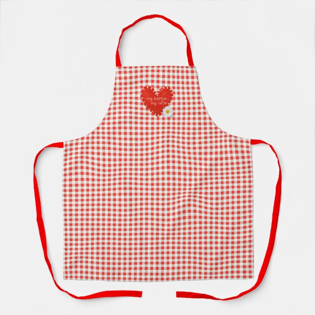 Afrikaanse Liefde / Romanse - My Hartjie My Liefie Apron (Front)