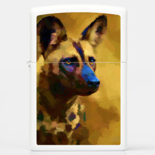 Afrikaanse Wilde Hond Zippo Lighter