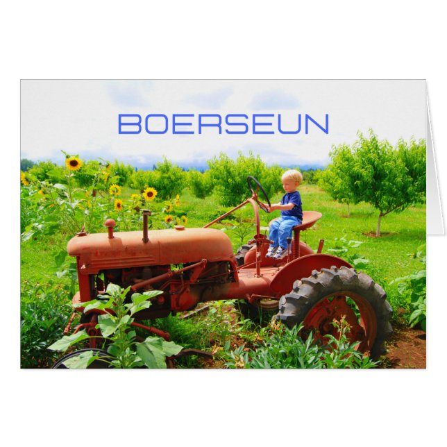 #AfrikaansIsLekker - Boerseun Cards (Front Horizontal)