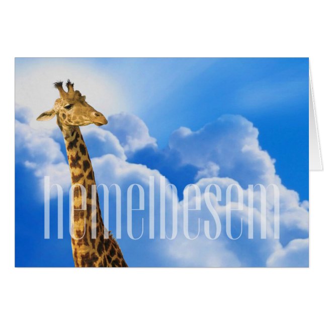 #AfrikaansIsLekker - Hemelbesem Cards (Front Horizontal)