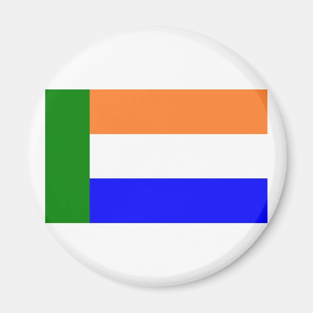 Afrikaner Vryheidsvlag, South Africa Magnet (Front)