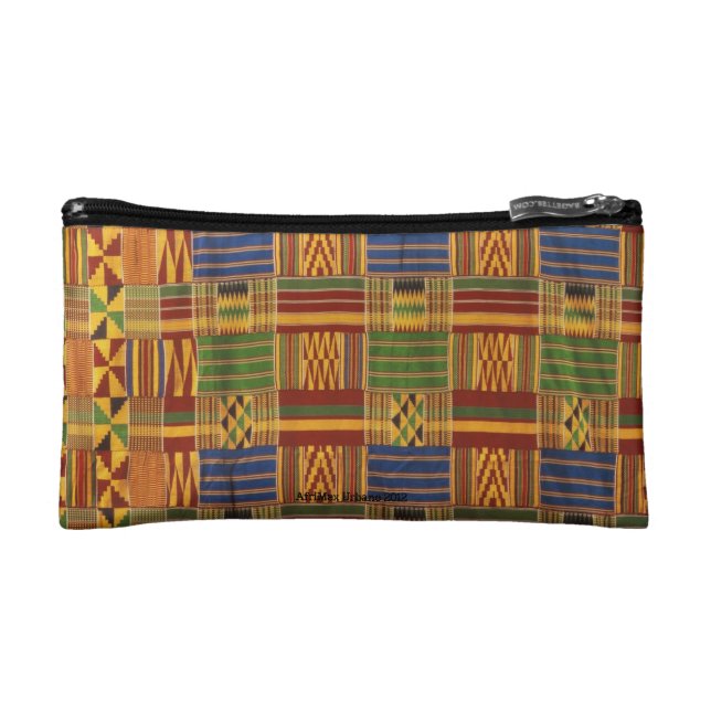 AfriMex Urbano Kente Cloth Traditional Bag (Front)