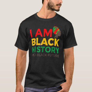 Afro American  Afrocentric  I Am Black History Mon T-Shirt