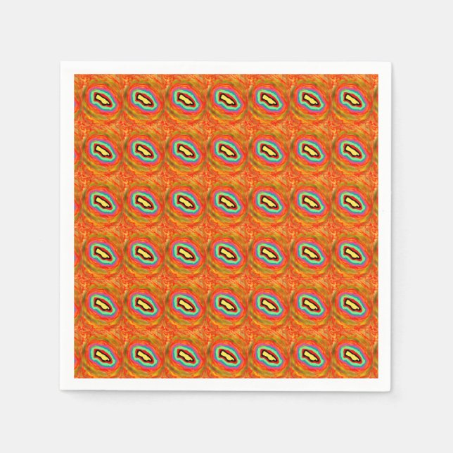 AFRO ART DESIGN ABSTRACT NAPKINS (Front)
