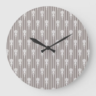 Afro Aygebam Lalibela Cross Pattern Large Clock