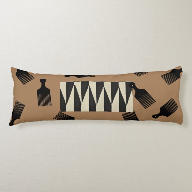 Afro Blowout Body Pillow (Front)