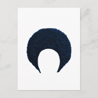 Afro Blue The MUSEUM Zazzle Gifts Postcard