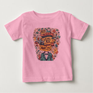 Afro Boho Queen – Colorful Artistic Baby T-Shirt