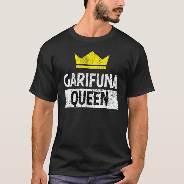Afro Caribbean Garifuna Queen T-Shirt (Front)