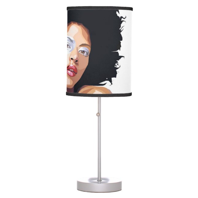 Afro-centric Table Lamp (Front)