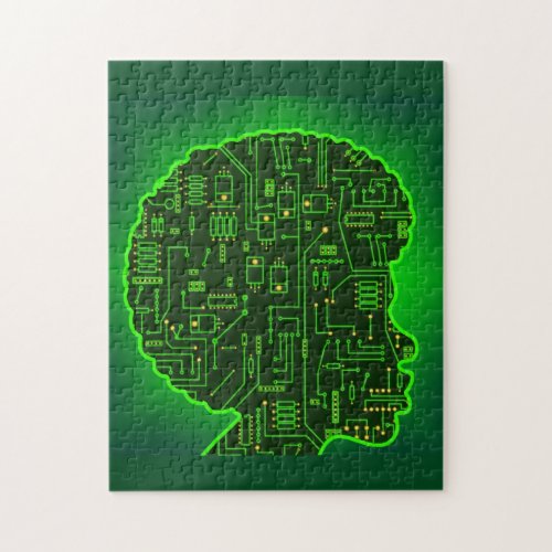 Afro_Circuit Jigsaw Puzzle