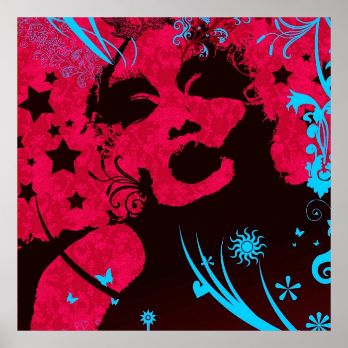 AFRO DIVA RED PRINT