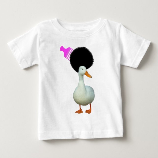 Afro Duck Baby T-Shirt (Front)