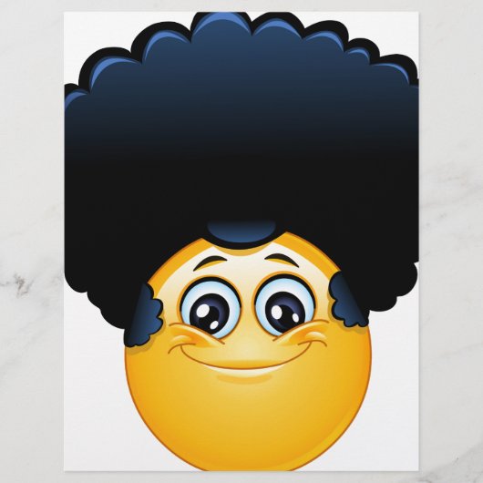 afro emoji (Front)