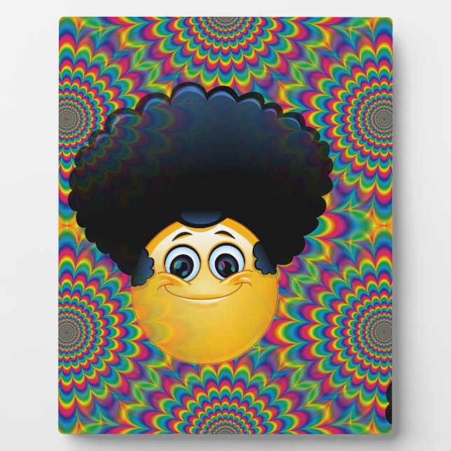 afro emojis plaque (Front)
