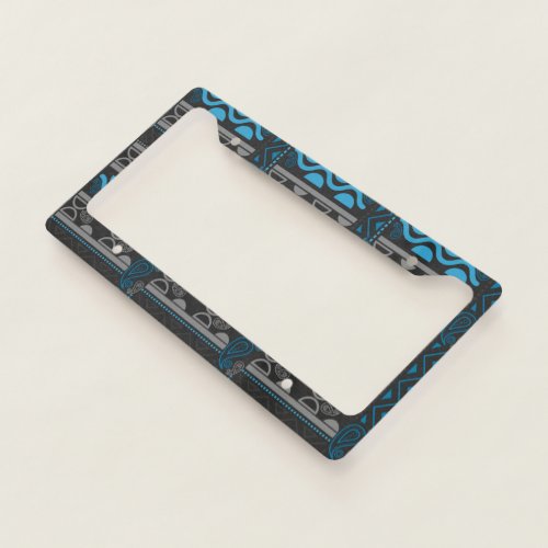 Afro Ethnic Aztec License Plate Frame