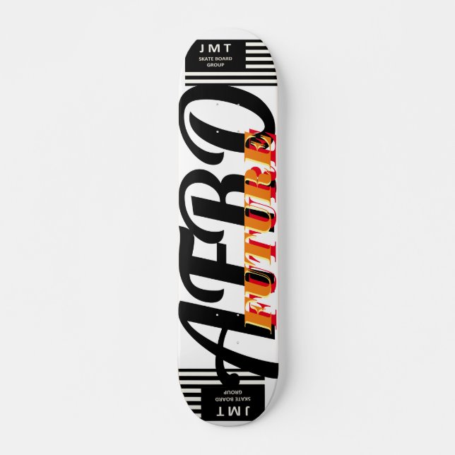 AFRO FUTURE JMT 7 3/4" Skateboard deck (Front)