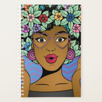 Afro Garden Planner by BryBry07 at Zazzle
