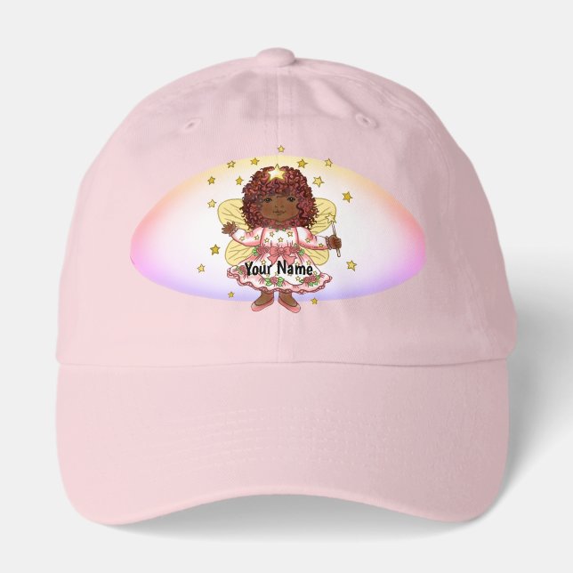 Afro Girl Fairy   Hat (Front)