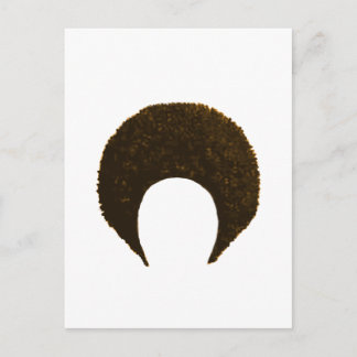 Afro Gold The MUSEUM Zazzle Gifts Postcard