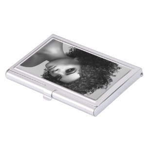 Afro Hair Case For Business Cards