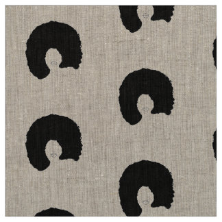 Afro hair fabric