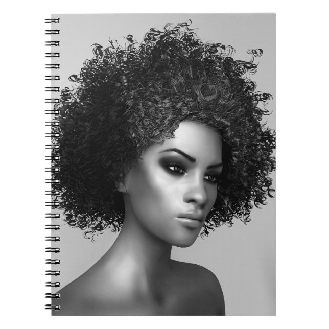 Afro Hair Notebook (Front)