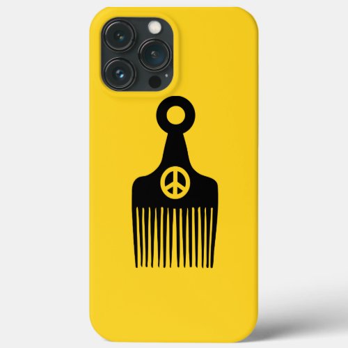Afro Hair Peace iPhone 13 Pro Max Case