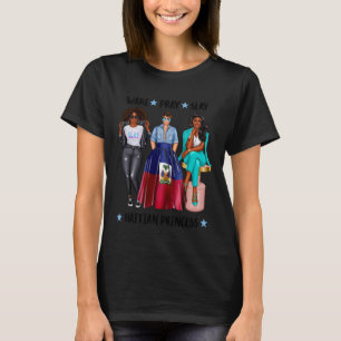 Afro Haitian Princess Daughter From Haiti T-Shirt