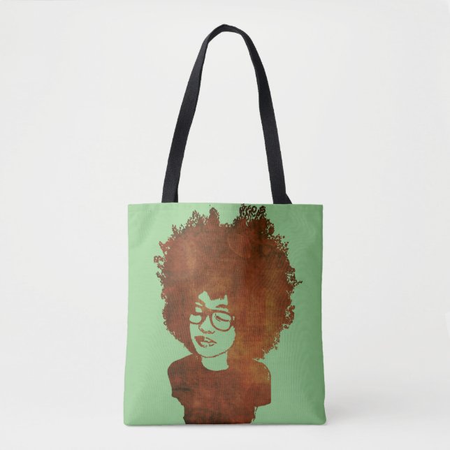 Afro Happy Tote Bag