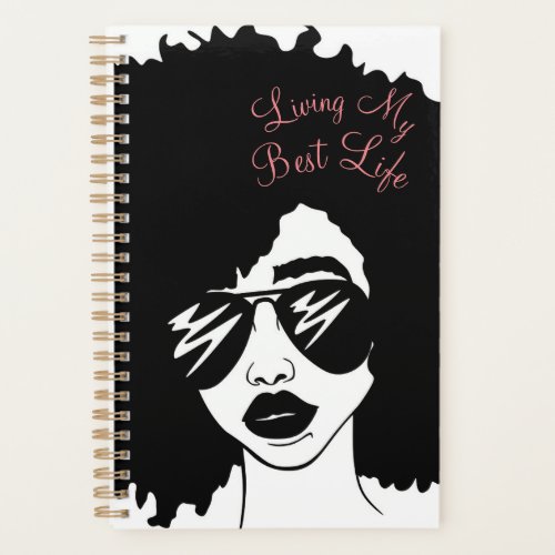 Afro Lady Daily Planner