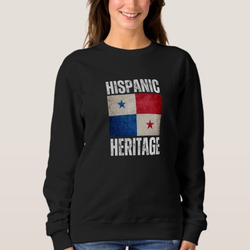 Afro Latin National Hispanic Heritage Month Sweatshirt