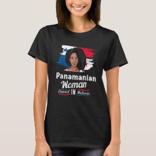 afro latina panama women dipped in melanin Black T-Shirt