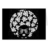Afro Love Black & White (Front Horizontal)