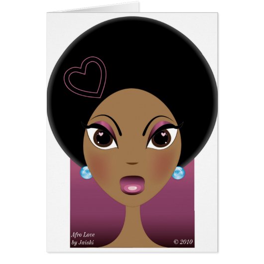 Afro Love Cards (Front)