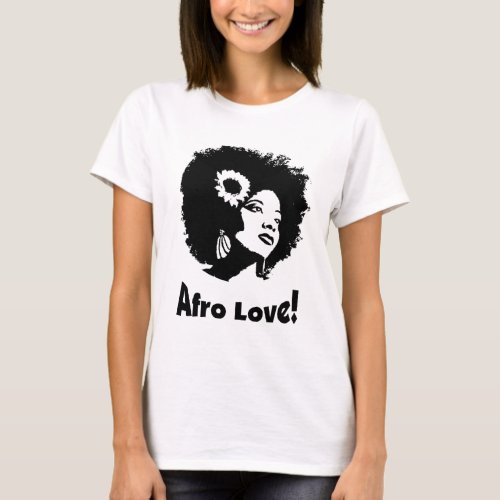 Afro Love T_Shirt