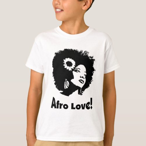 Afro Love T_Shirt