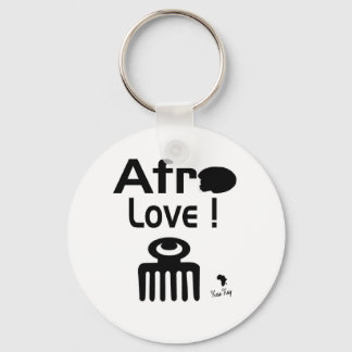 Afro Love with DUAFE Keychain