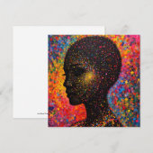 Afro Nebula Whisper – Black History Celebration (Front/Back)