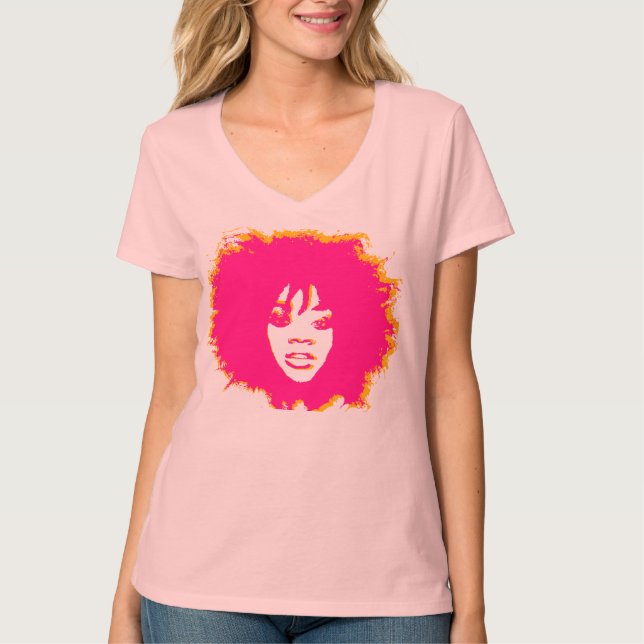 Afro Pink T-Shirt (Front)