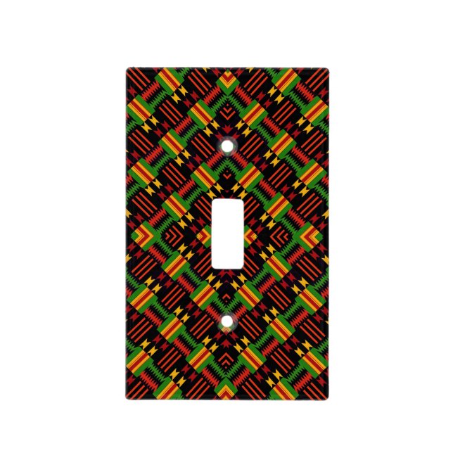 Afro Pop Supreme Dark Lightswitch Cover (Front)