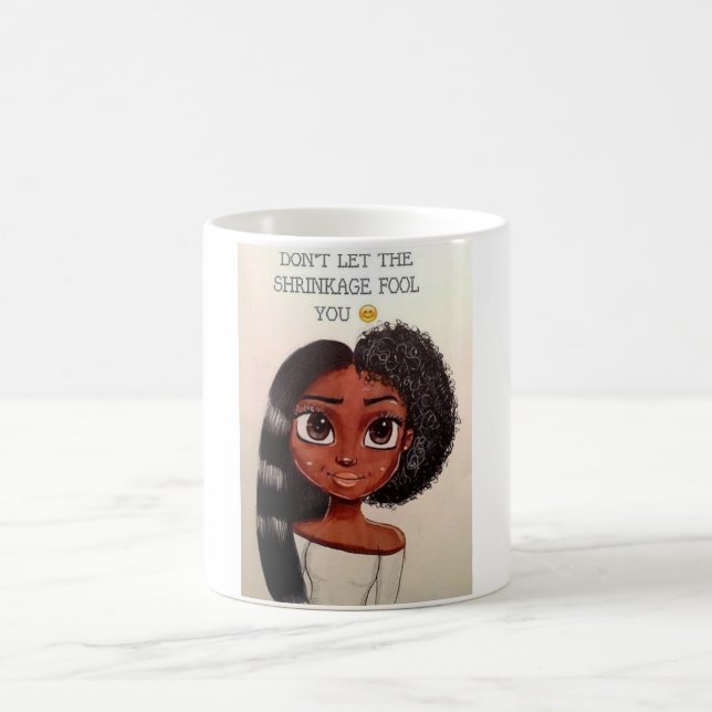 Afro Queen  Coffee Mug (Center)