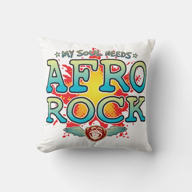 Afro Rock Soul Cushion (Front)