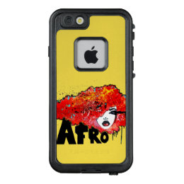 Afro Rush Bighair Natural Hair Styles iPhone case