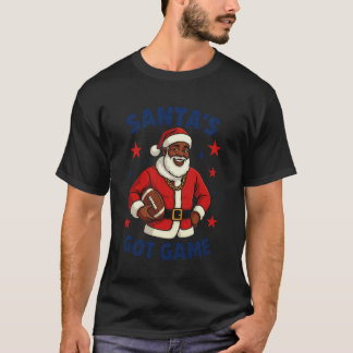 Afro Santau2019s Got Game Sports Theme Football Ch T-Shirt
